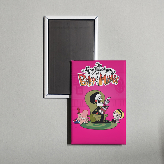The Grim Adventures of Billy and Mandy TV Show Fridge Magnet