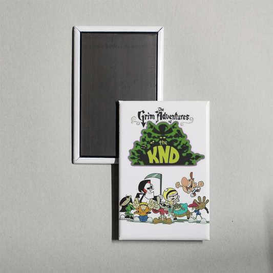 The Grim Adventures of the Kids Next Door Mini Movie Fridge Magnet