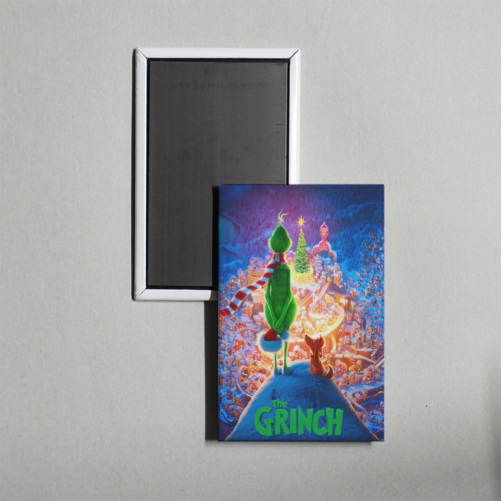 The Grinch Mini Movie Fridge Magnet
