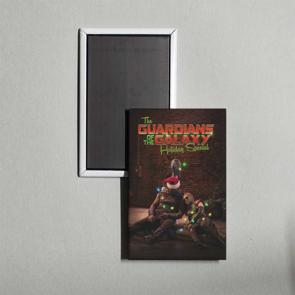 The Guardians of the Galaxy Holiday Special Mini Movie Fridge Magnet