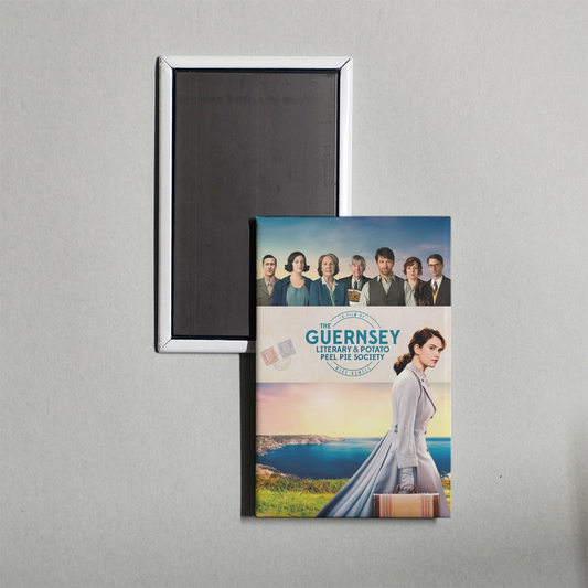 The Guernsey Literary & Potato Peel Pie Society Mini Movie Fridge Magnet