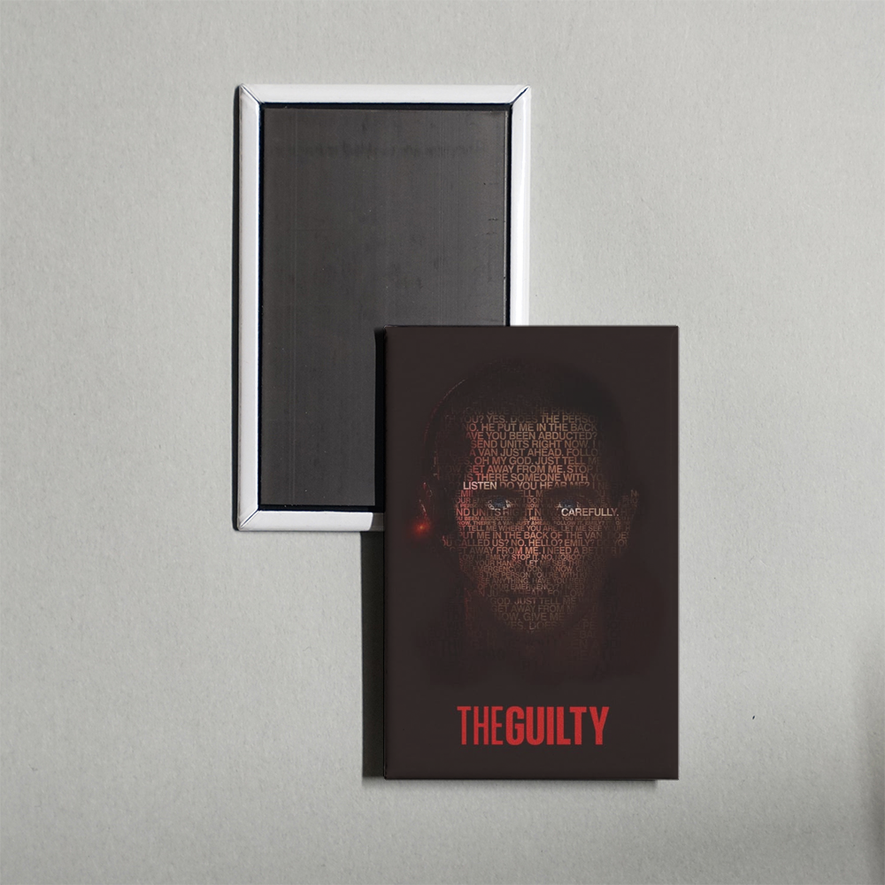 The Guilty Mini Movie Fridge Magnet