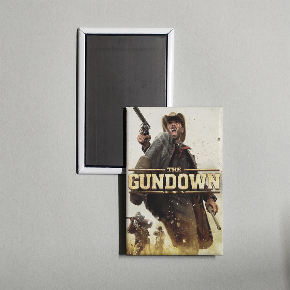 The Gundown Mini Movie Fridge Magnet