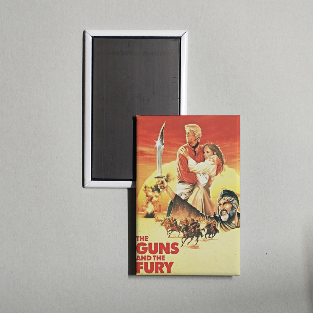 The Guns and the Fury Mini Movie Fridge Magnet