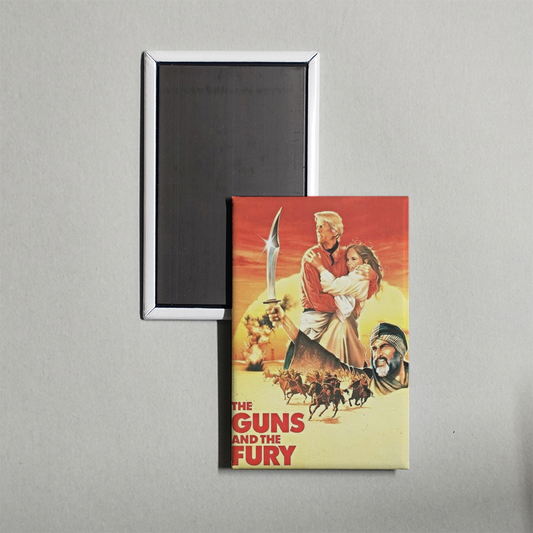 The Guns and the Fury Mini Movie Fridge Magnet