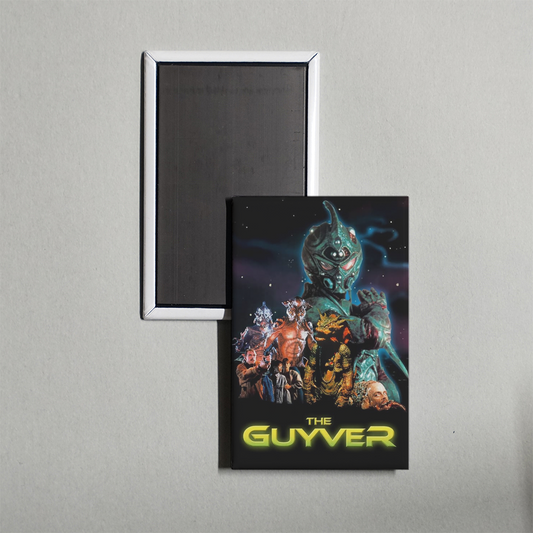 The Guyver Mini Movie Fridge Magnet