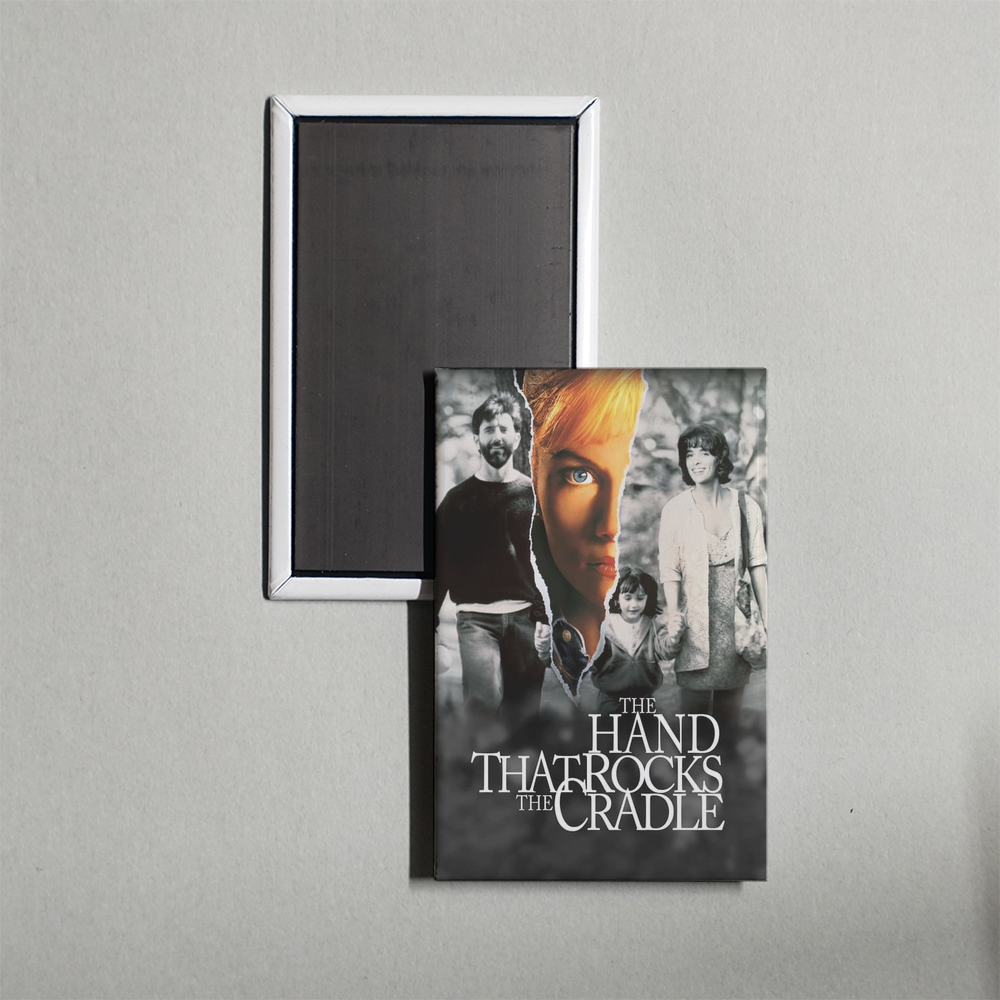 The Hand that Rocks the Cradle Mini Movie Fridge Magnet