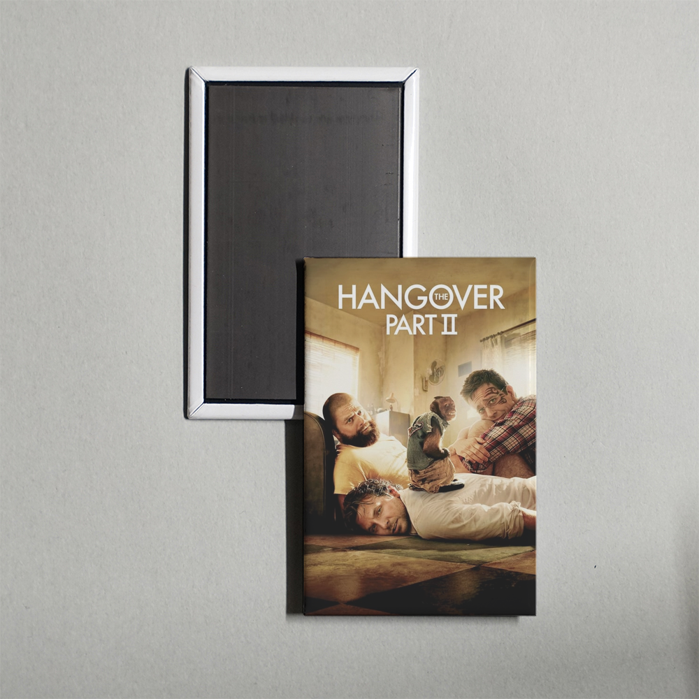The Hangover Part II Mini Movie Fridge Magnet
