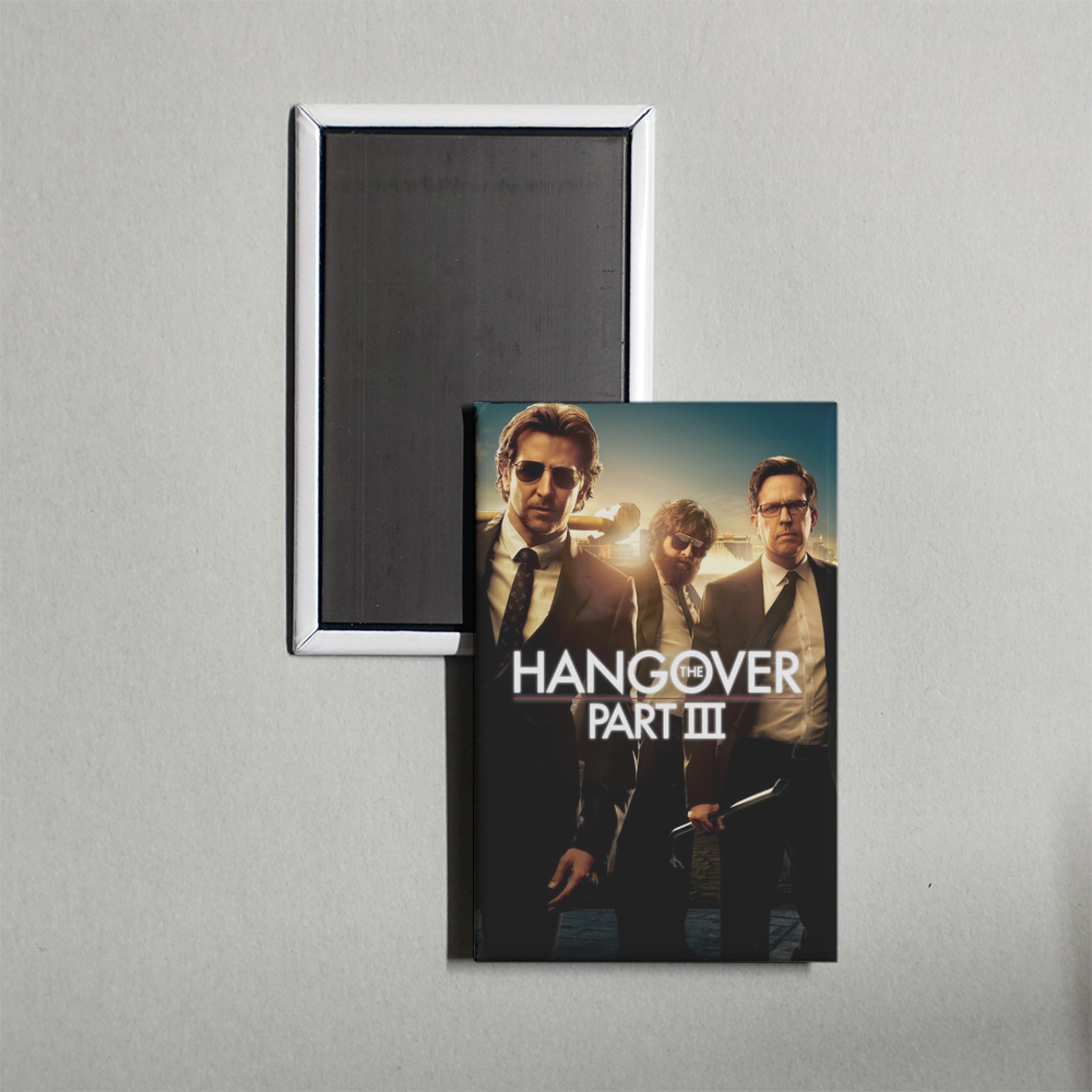 The Hangover Part III Mini Movie Fridge Magnet
