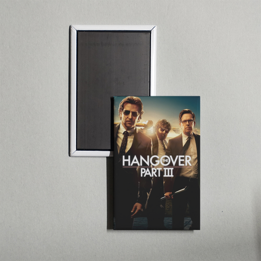The Hangover Part III Mini Movie Fridge Magnet
