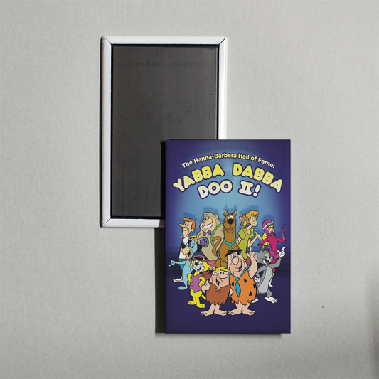 The Hanna-Barbera Hall of Fame Yabba Dabba Doo II Mini Movie Fridge Magnet