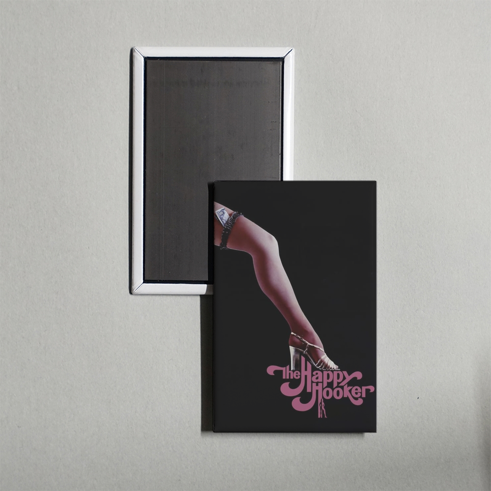 The Happy Hooker Mini Movie Fridge Magnet