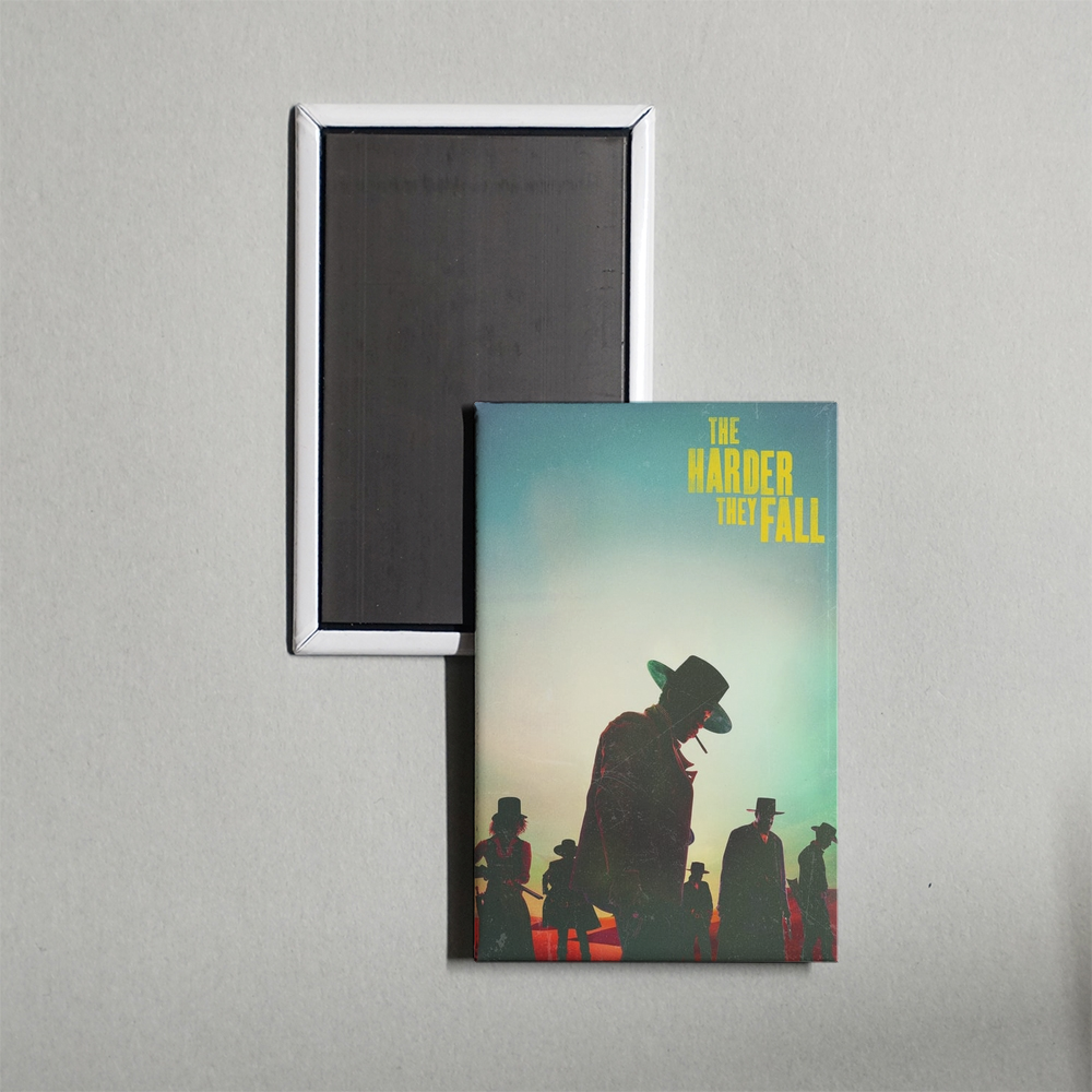 The Harder They Fall Mini Movie Fridge Magnet