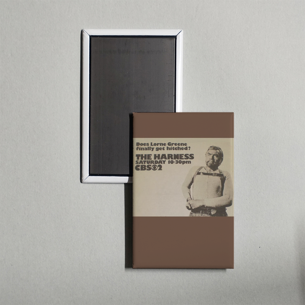 The Harness Mini Movie Fridge Magnet