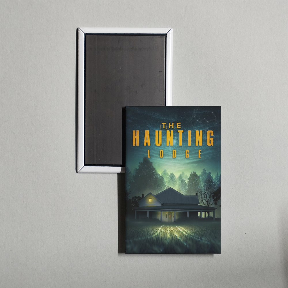 The Haunting Lodge Mini Movie Fridge Magnet