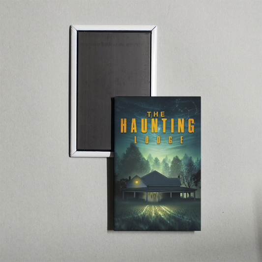 The Haunting Lodge Mini Movie Fridge Magnet