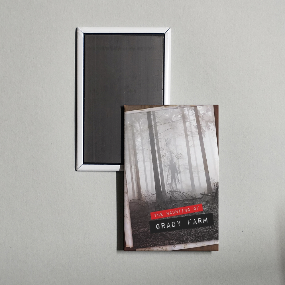 The Haunting of Grady Farm Mini Movie Fridge Magnet