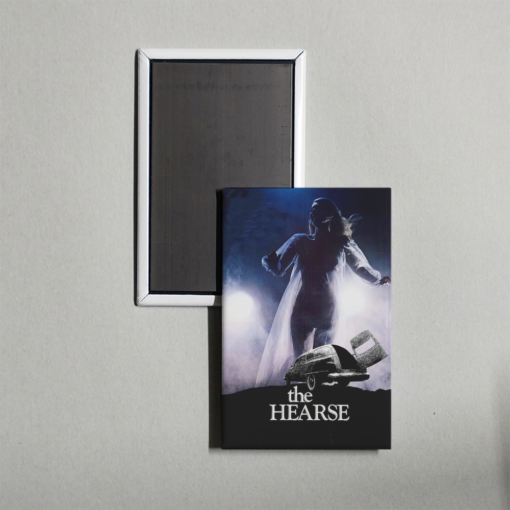 The Hearse Mini Movie Fridge Magnet