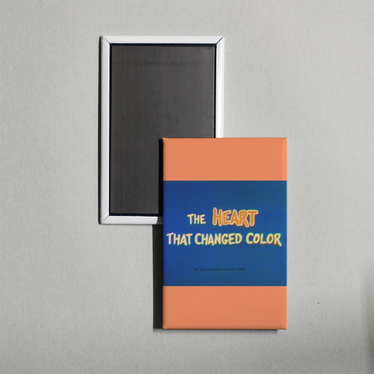 The Heart That Changed Color Mini Movie Fridge Magnet