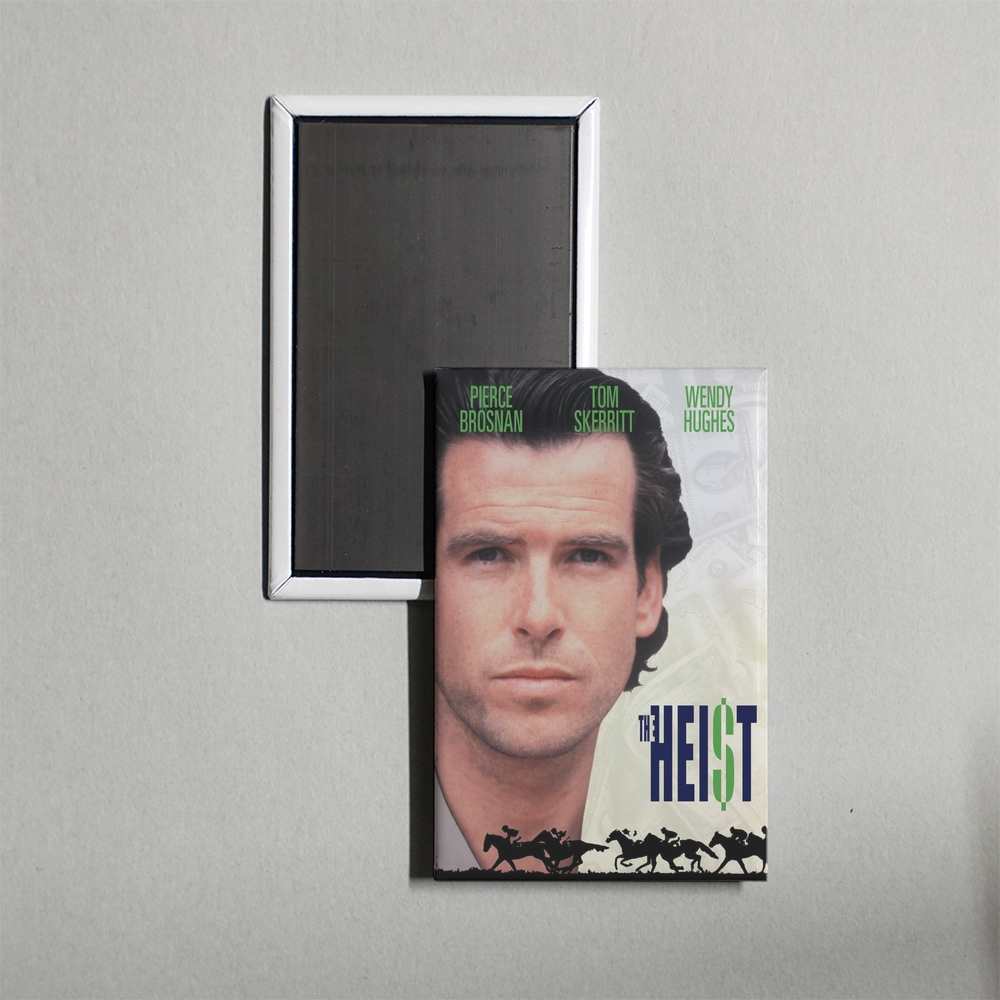 The Heist Mini Movie Fridge Magnet