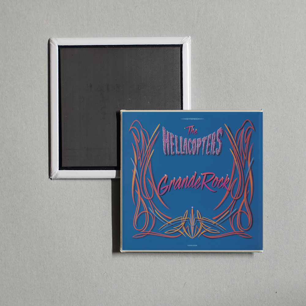 The Hellacopters - Grande Rock Album Cover Fridge Magnet