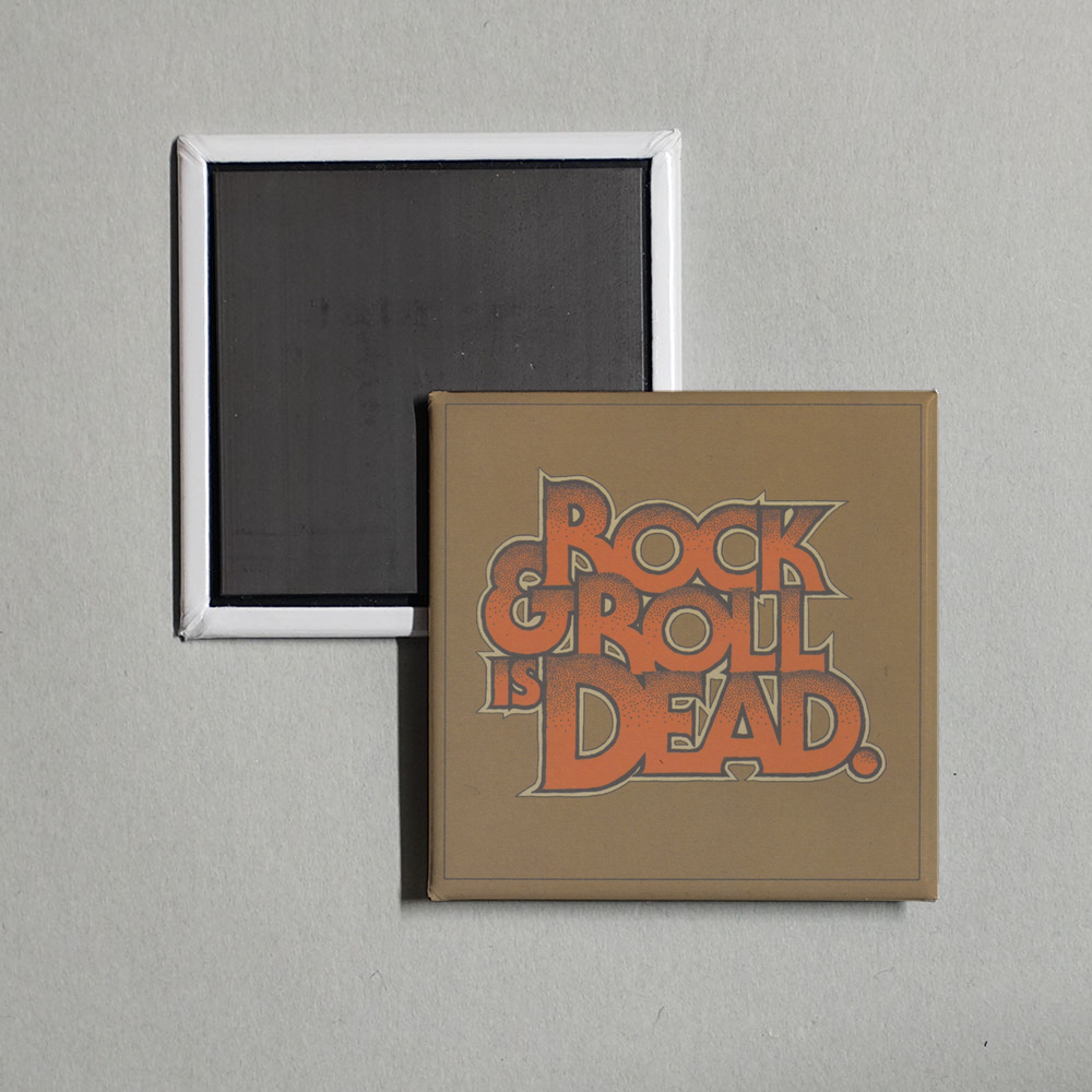 The Hellacopters - Rock & Roll Is Dead Album Cover Fridge Magnet
