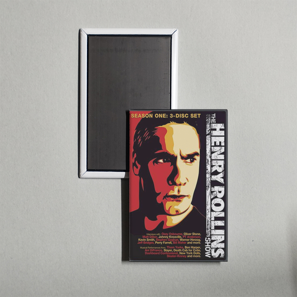 The Henry Rollins Show TV Show Fridge Magnet