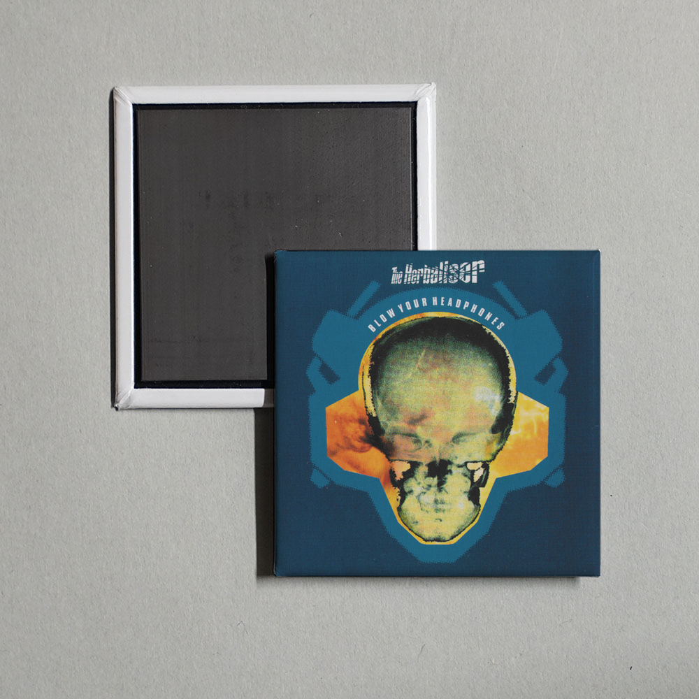 The Herbaliser - Blow Your Headphones Album Cover Fridge Magnet