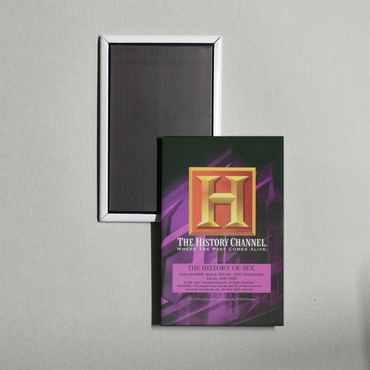 The History of Sex TV Show Fridge Magnet