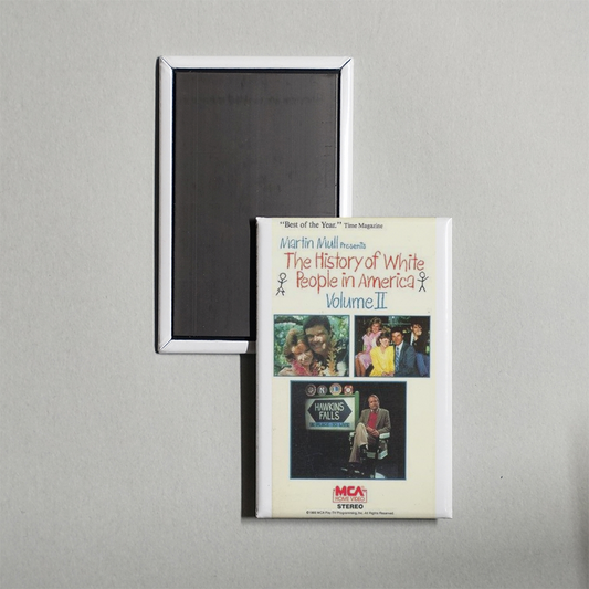 The History of White People in America Volume II Mini Movie Fridge Magnet