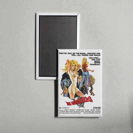 The Hitchhikers Mini Movie Fridge Magnet