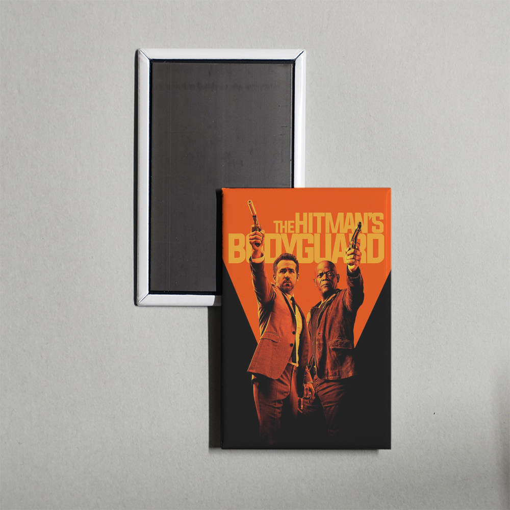 The Hitman's Bodyguard Mini Movie Fridge Magnet