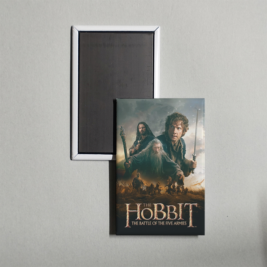 The Hobbit The Battle of the Five Armies Mini Movie Fridge Magnet