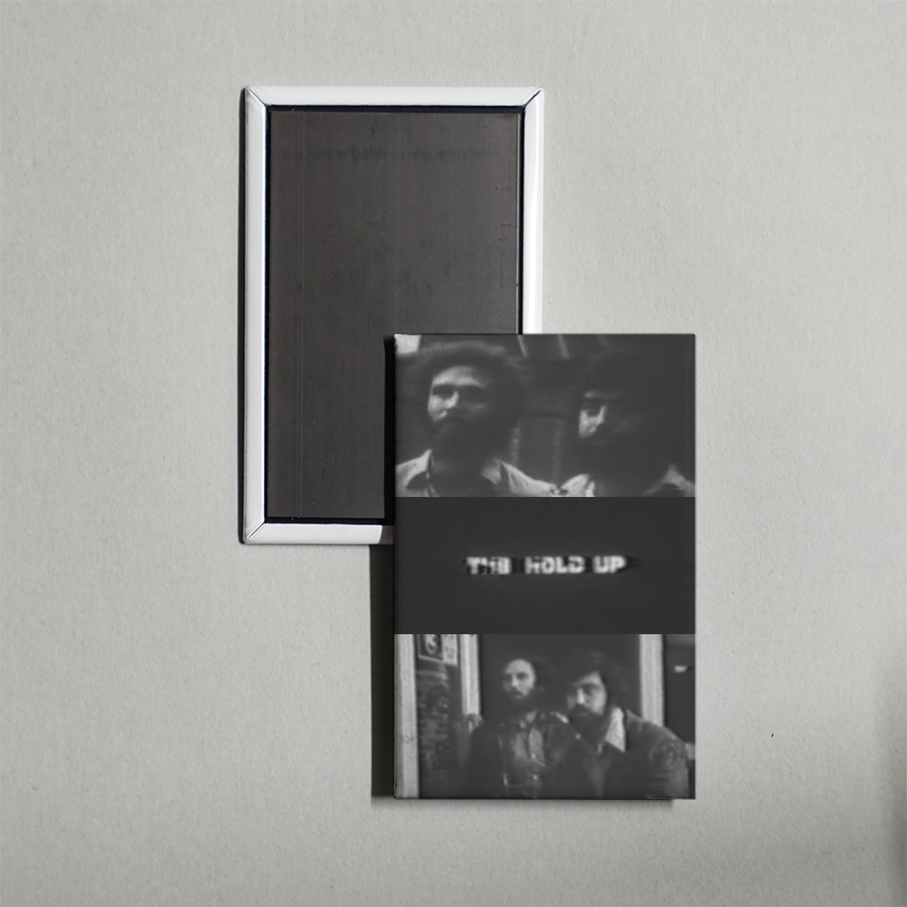 The Hold Up Mini Movie Fridge Magnet