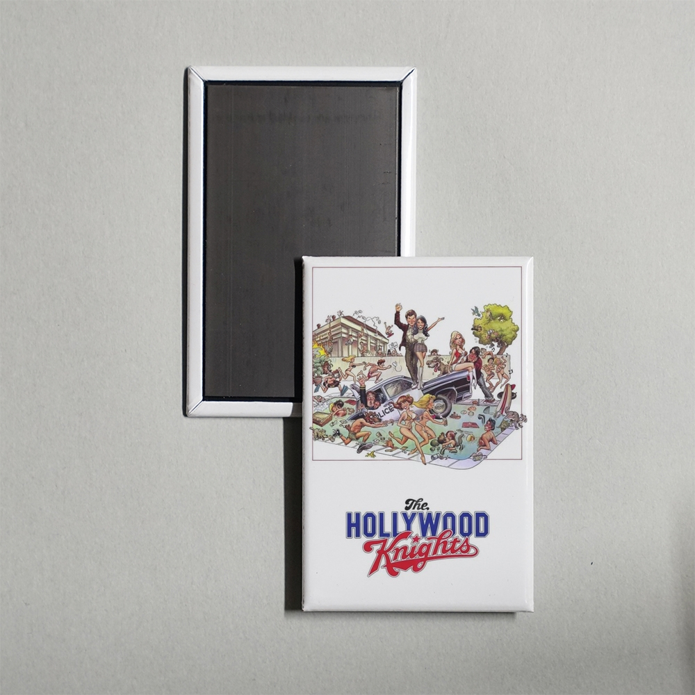 The Hollywood Knights Mini Movie Fridge Magnet