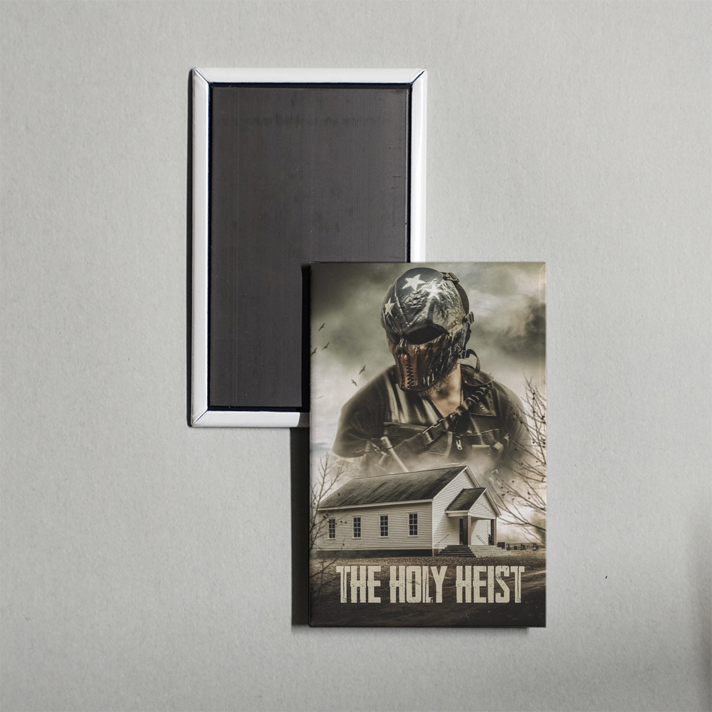The Holy Heist Mini Movie Fridge Magnet