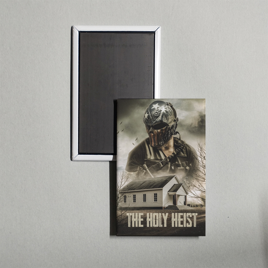 The Holy Heist Mini Movie Fridge Magnet