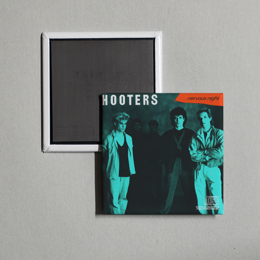 The Hooters - Nervous Night Album Cover Fridge Magnet