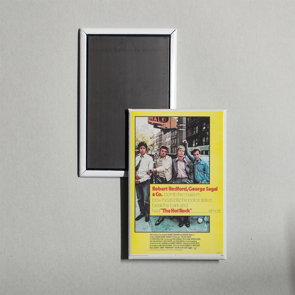 The Hot Rock Mini Movie Fridge Magnet