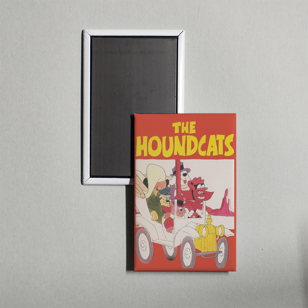 The Houndcats TV Show Fridge Magnet