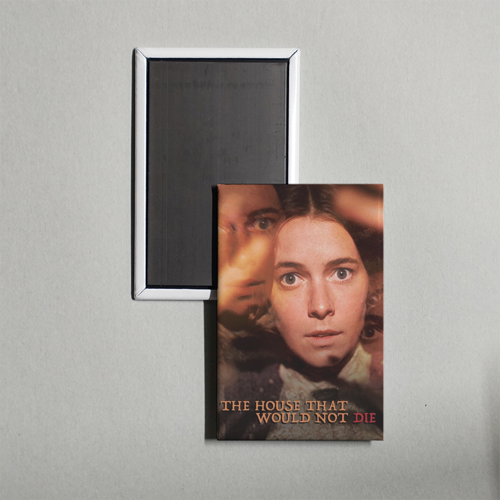 The House That Would Not Die Mini Movie Fridge Magnet
