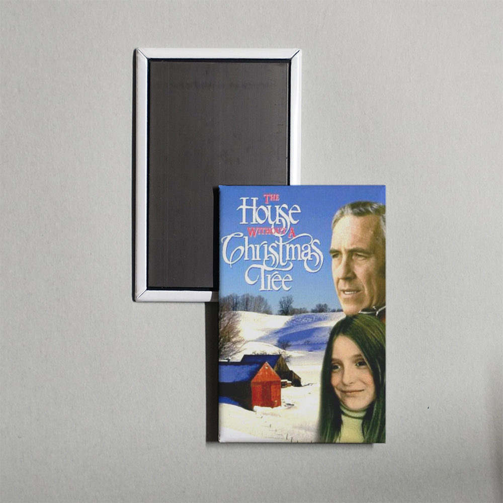 The House Without a Christmas Tree Mini Movie Fridge Magnet