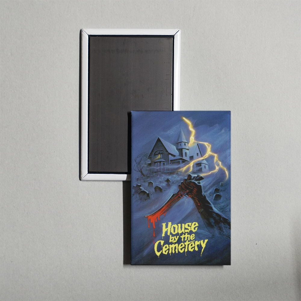 The House by the Cemetery Mini Movie Fridge Magnet