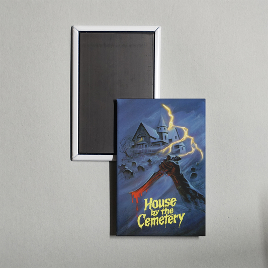 The House by the Cemetery Mini Movie Fridge Magnet