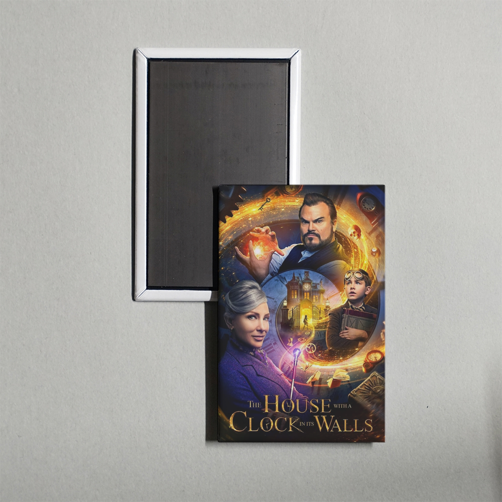 The House with a Clock in Its Walls Mini Movie Fridge Magnet