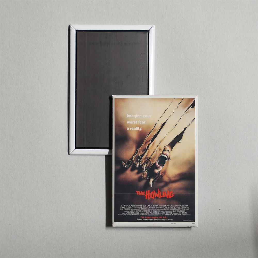 The Howling Mini Movie Fridge Magnet