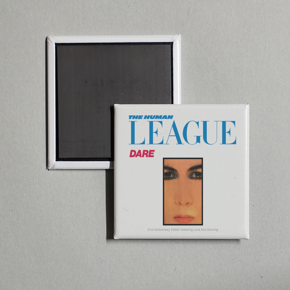 The Human League - Dare!Love And Dancing Album Cover Fridge Magnet