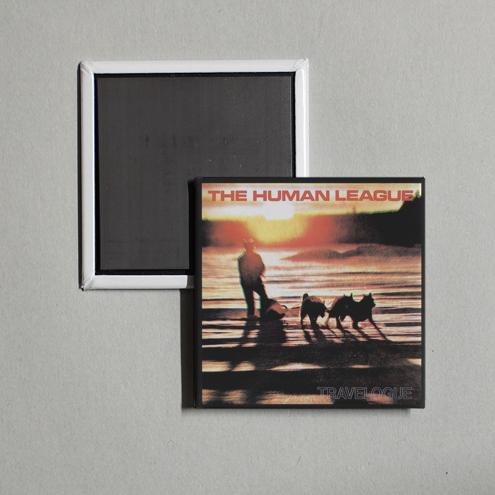 The Human League - Travelogue Album Cover Fridge Magnet