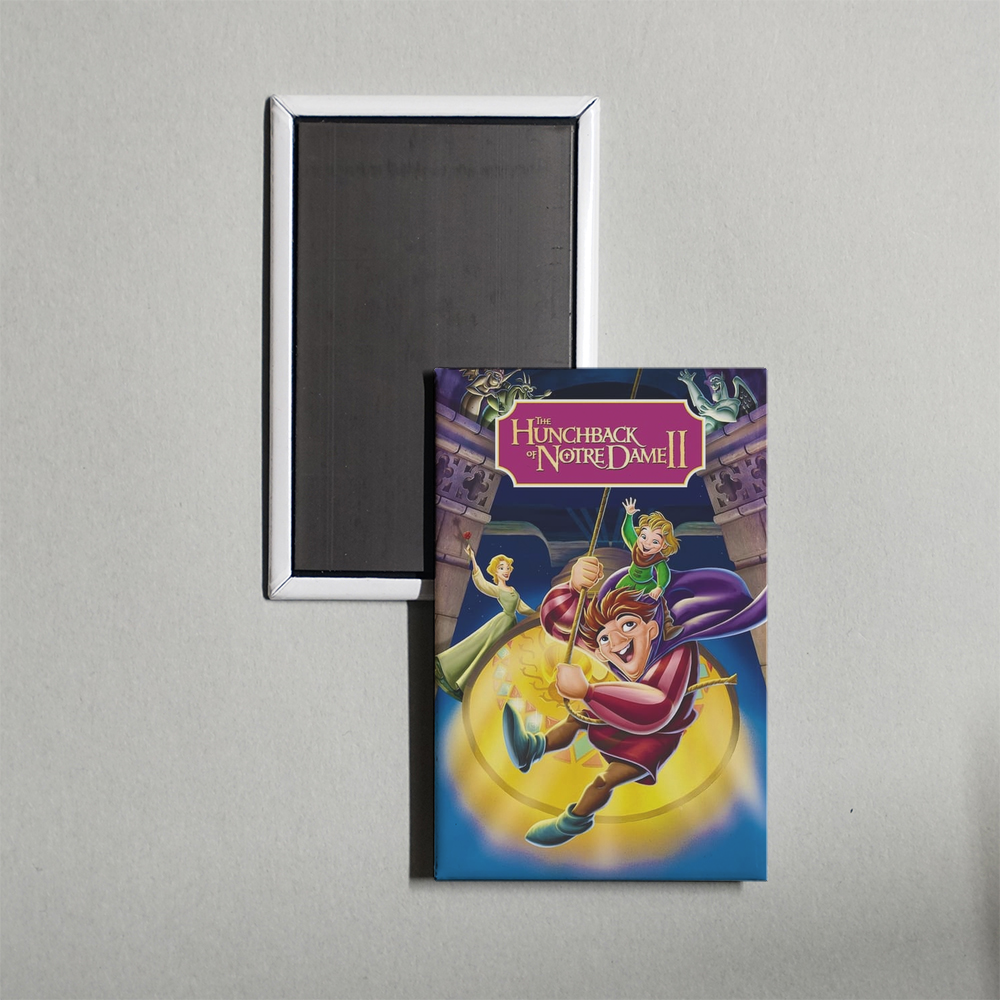 The Hunchback of Notre Dame II Mini Movie Fridge Magnet