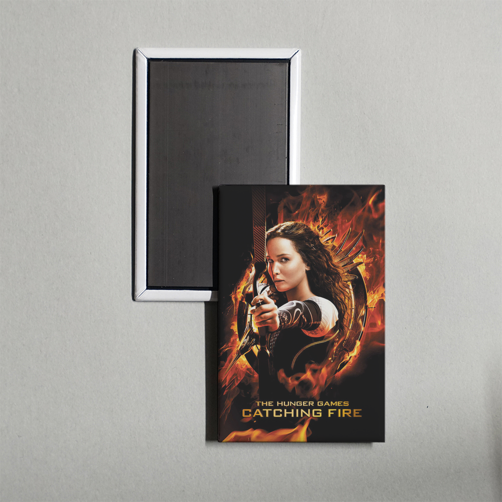 The Hunger Games Catching Fire Mini Movie Fridge Magnet